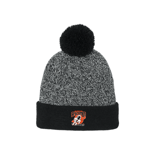 FW Spacemen Heather Pom Beanie