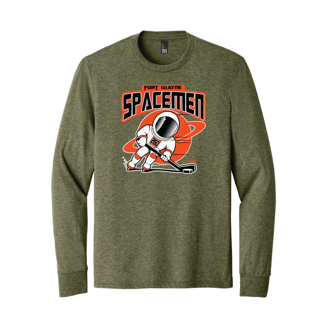 FW Spacemen District Perfect Tri Long Sleeve Tee